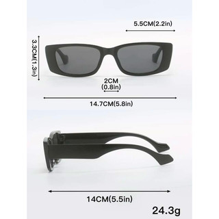 [ORDER SHEIN] Set 4 Kính Đen