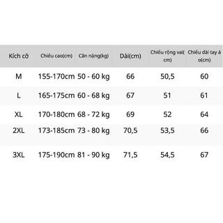 Áo khoác dù phối nón [PAPA_KG10] 3 màu 5 size