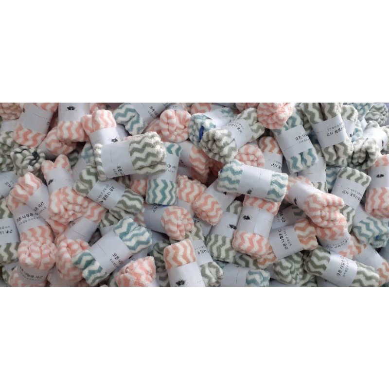 Khăn mặt xuất Hàn siêu mềm, thấm hút nước 30x50cm