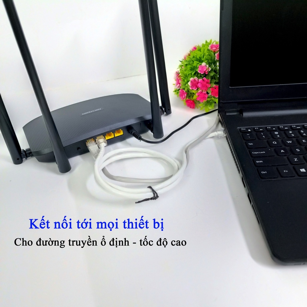 Dây mạng CAT6 Bấm Sẵn 2 đầu 10m 15m 20m 25m 30m 35m 40m 45m 50m - Dây cáp mạng lan - Chính Hãng