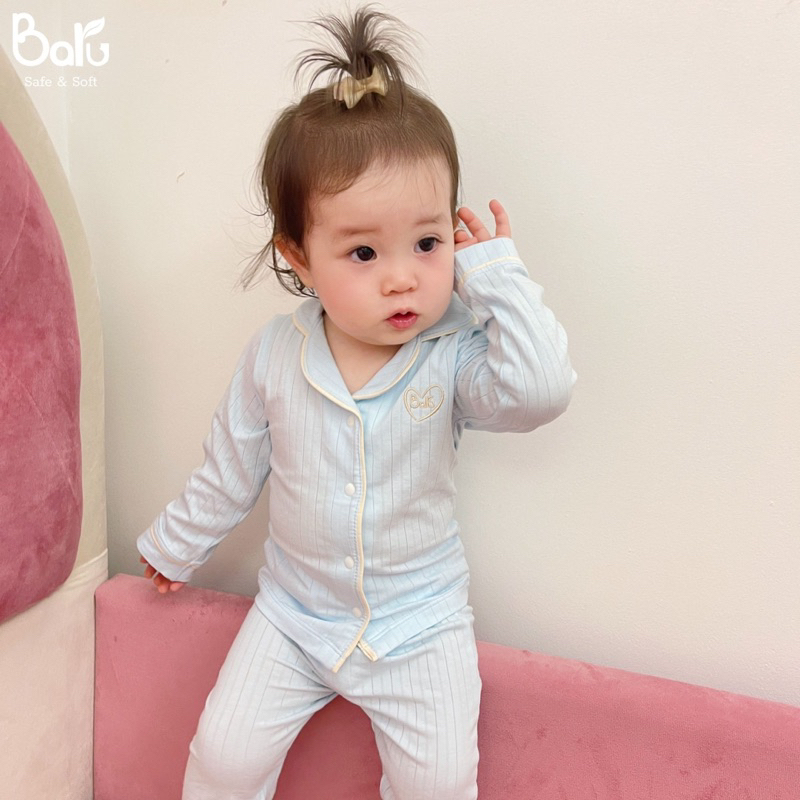 Bộ dài tay Pyzama Balu cho bé trai bé gái