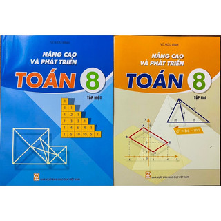 Sách - (Combo 2 tập) Nâng Cao Và Phát Triển Toán 8