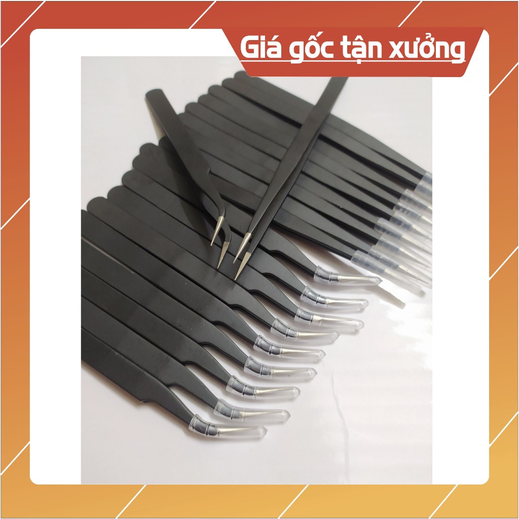 Nhíp gắp linh kiện điện tử kẹp cong, kẹp thẳng - Nhíp gắp đa năng