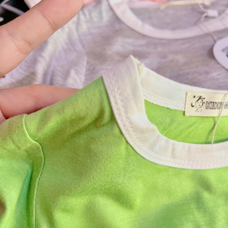 Bộ thun lạnh tay ngắn quần ngắn cho bé trai và bé gái 5-18kg