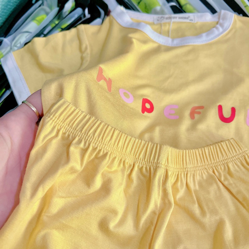 Bộ thun lạnh tay ngắn quần ngắn cho bé trai và bé gái 5-18kg