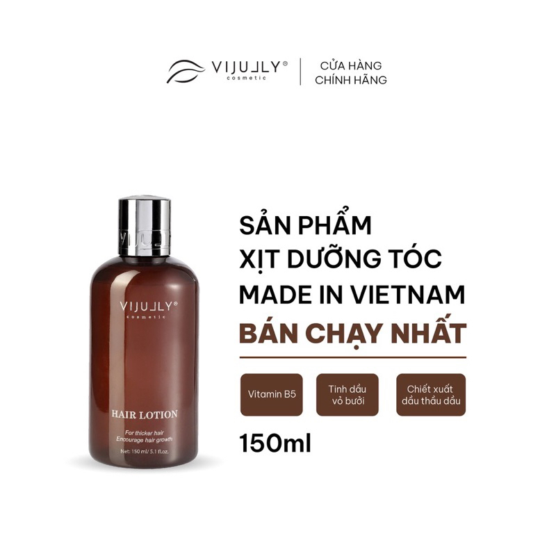 Mẫu Mới Combo 5 Chai Tinh Dầu Bưởi VIJULLY COSMETIC Kích Thích Mọc Tóc 150ml/Chai