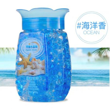 Hộp Sáp thơm phòng HẠT TRONG SUỐT hương hoa, Shap khử mùi nhà vệ sinh, phòng ngủ, ô tô