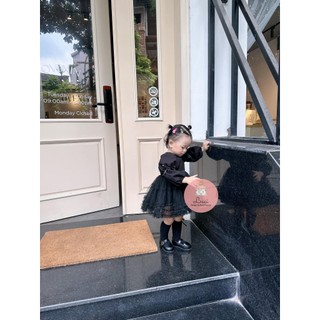 Suit váy lưới tầng bé gái