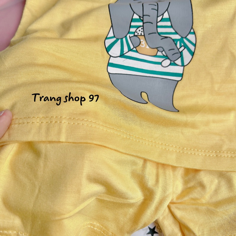 Bộ thun lạnh ba lỗ thun lạnh cho bé trai và bé gái 5-18kg