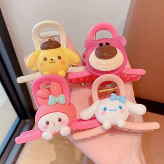 Kẹp tóc càng cua cho bé hình gấu dâu Lotso cute, Thỏ Tai Dài, Thỏ Melody