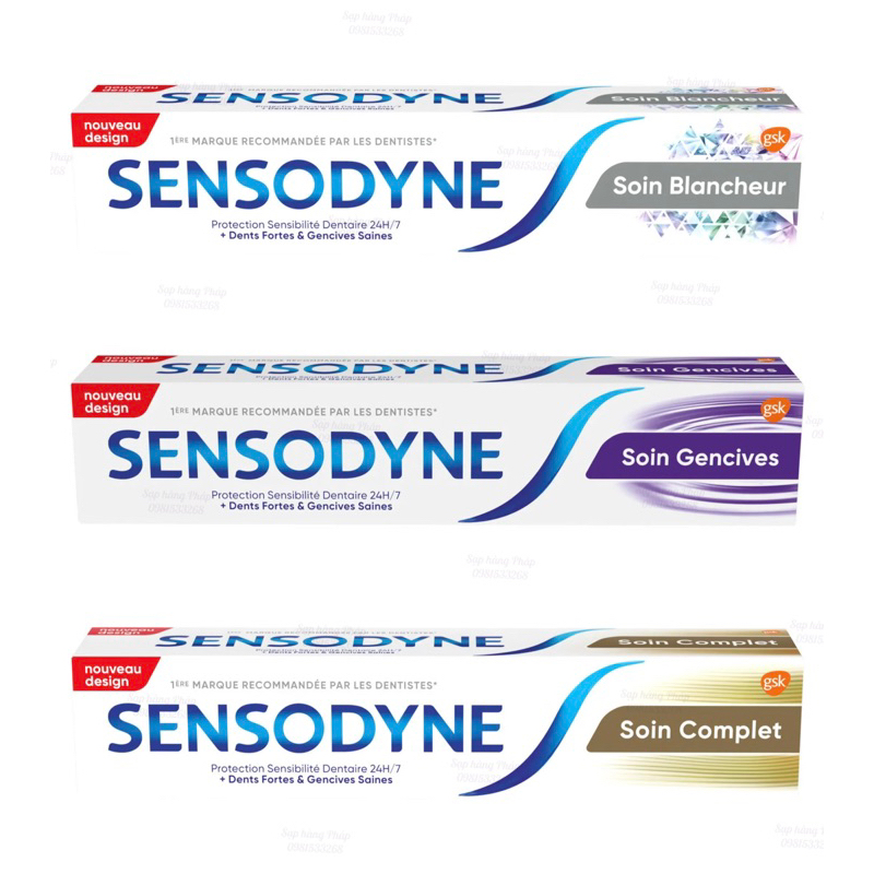 Kem đánh răng Sensodyne Pháp