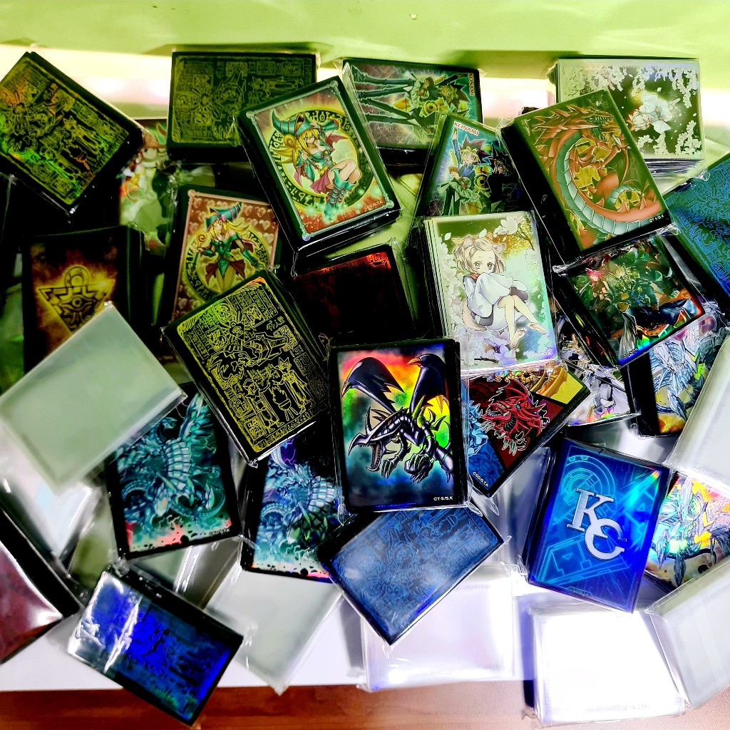 Bộ sưu tập 50 mẫu bọc bài Double Sleeve bảo vệ thẻ yugioh  - KONAMI - Size 6,3x9cm - Lẻ 1 cái