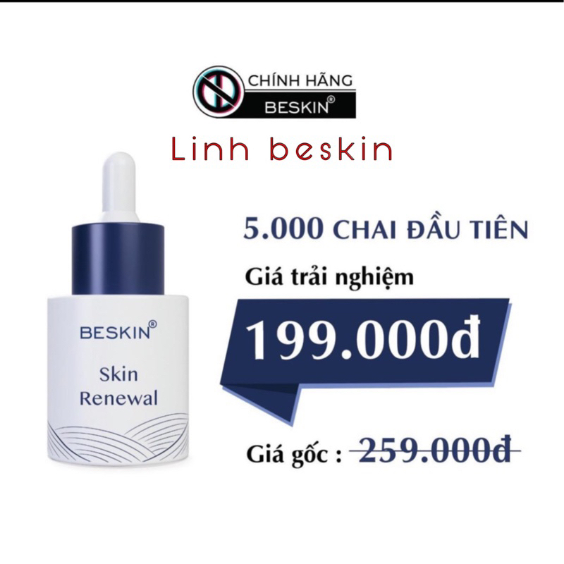 PEEL DA TINH CHẤT TÁI SINH TẦNG SÂU BESKIN 20ML