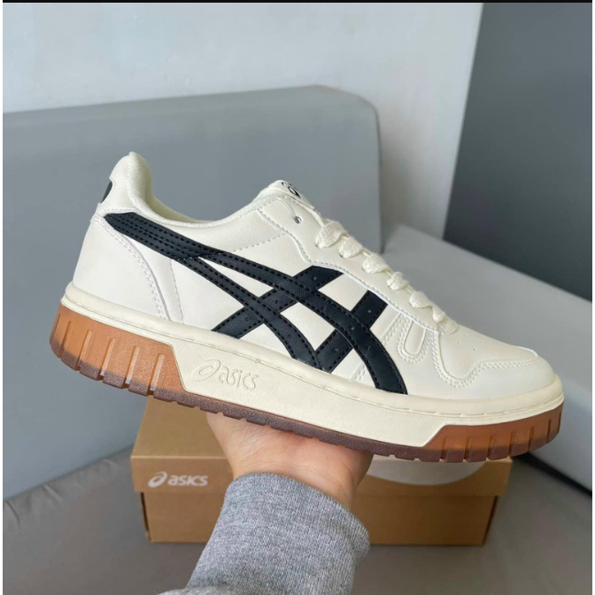 Giày Asics Court MZ Cream Black Gum