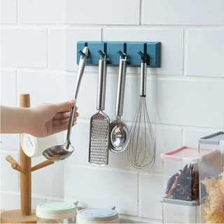 Thanh 4 Móc Dán Tường H090