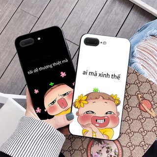 Ốp lưng Iphone 7 Plus / ip 8 Plus in hình cute dễ thương