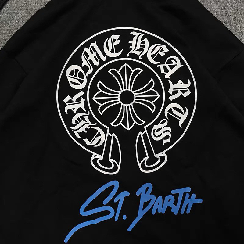 Hoodie Zip Chrome ST.Barth - Chất Nỉ Bông - Đầy Đủ Tag
