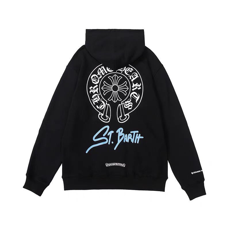 Hoodie Zip Chrome ST.Barth - Chất Nỉ Bông - Đầy Đủ Tag