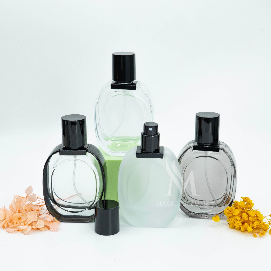 Vỏ chai nước hoa, vỏ chai đựng nước hoa 30ml kiểu dáng Diptyque loại đẹp, dạng phun sương