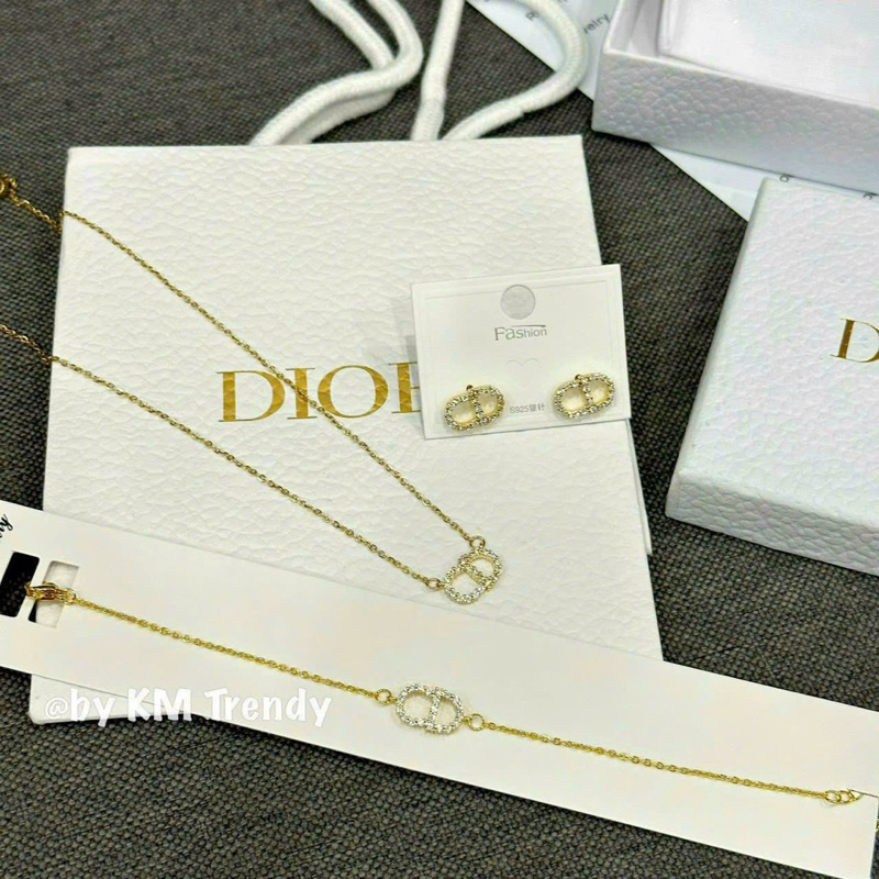 Bộ trang sức CD đính đá hàng TITAN bền màu bảo hành đá sáng Shop chavi