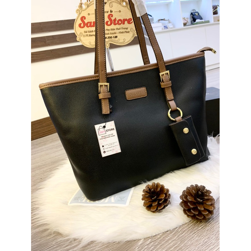 Túi xách nữ to đựng giáo án, a4, laptop 14inch