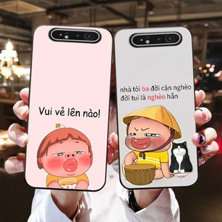 Ốp lưng Samsung a80 in hình cute dễ thương