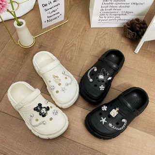  Dép cross cho bé gái từ 3 đến 9 tuổi siêu nhẹ dép sục cho bé đế êm chống trơn trượt D118 