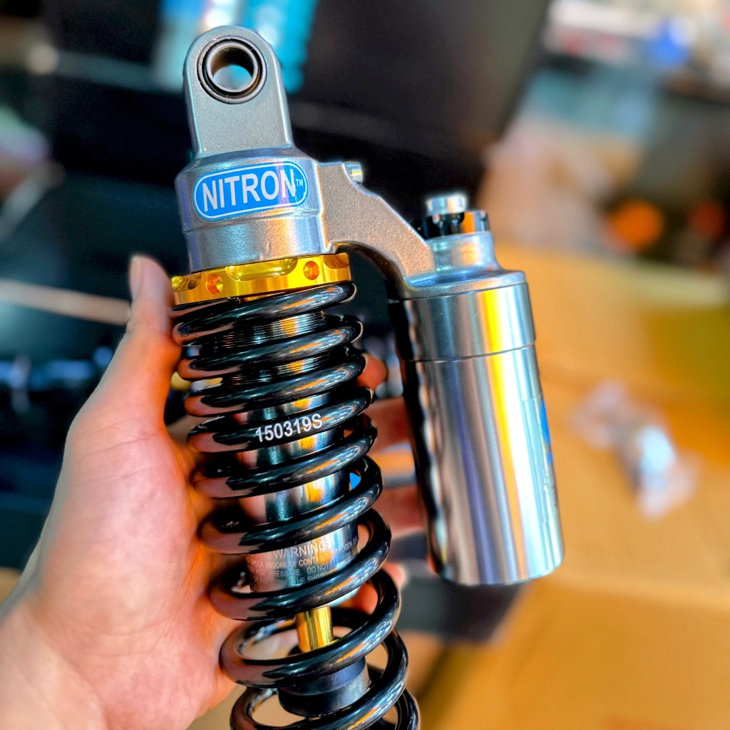 Phuộc Nitron Vario Bình Dầu Trên A100