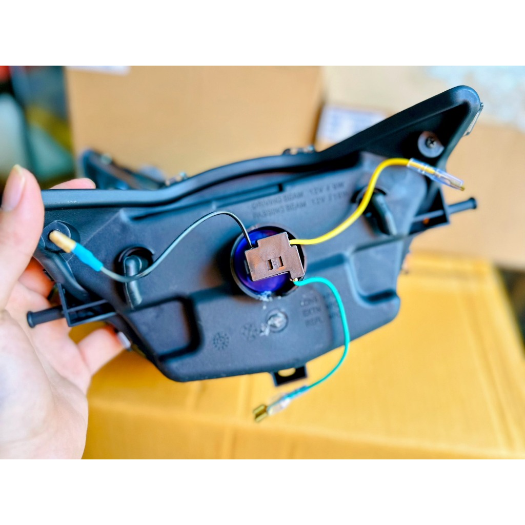 Pha đèn 2 Tầng Exciter 135 4S 2005-2010 Màu khói Cos - Pha Chuẩn