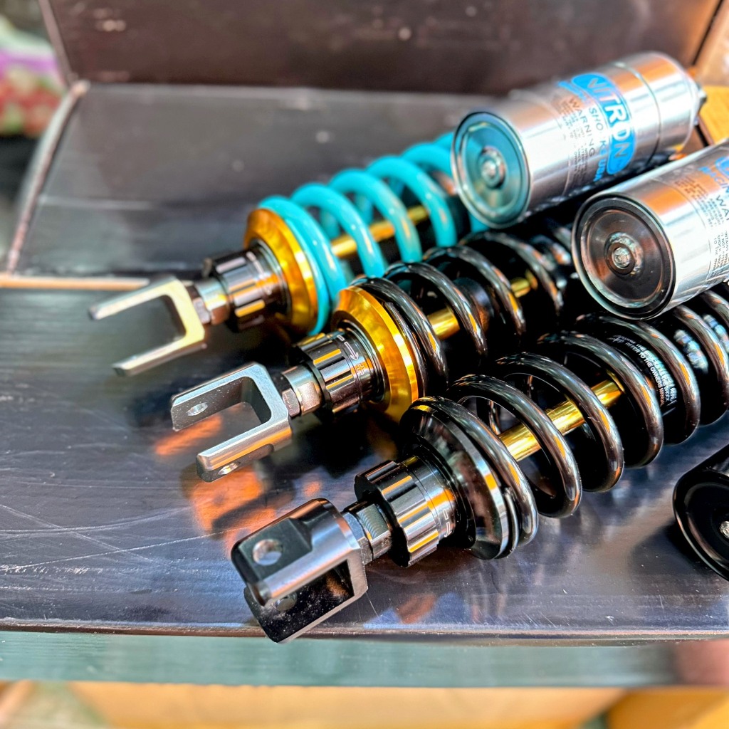 Phuộc Nitron Vario Bình Dầu Trên A100