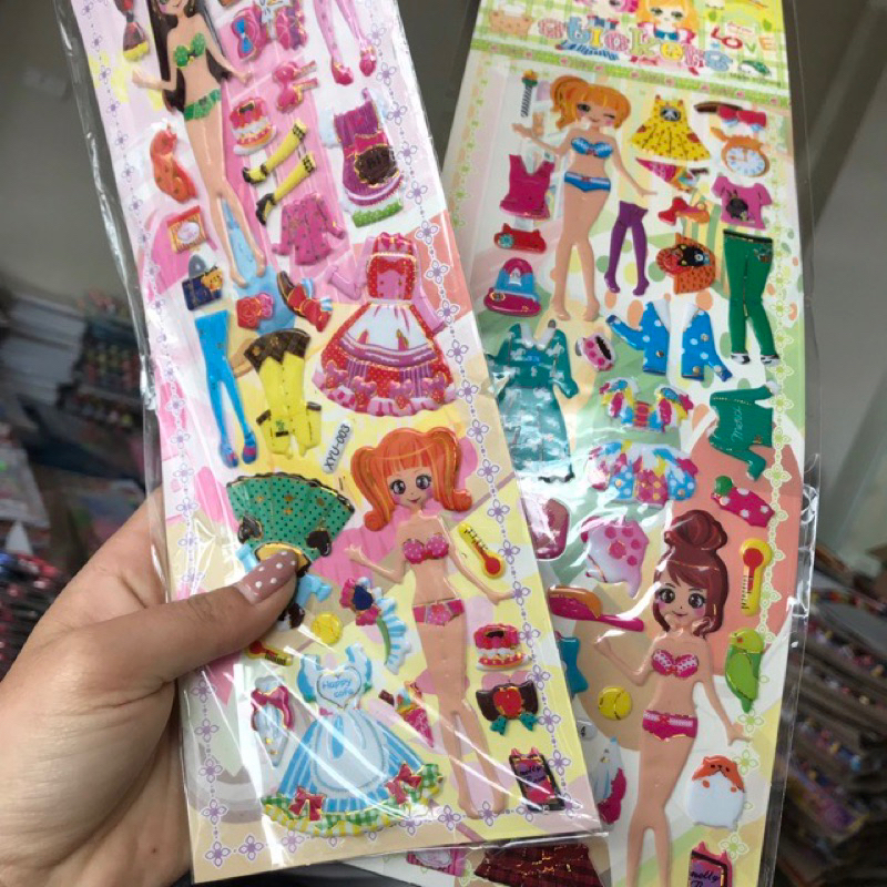 sticker dán thời trang cho bé