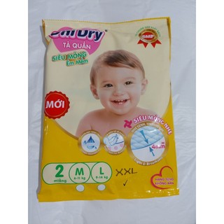 QUÀ TẶNG KHÔNG BÁN - 4 MIẾNG TÃ QUẦN ULTRA THIN SAMPLE M/XL/XXL (4 miếng)