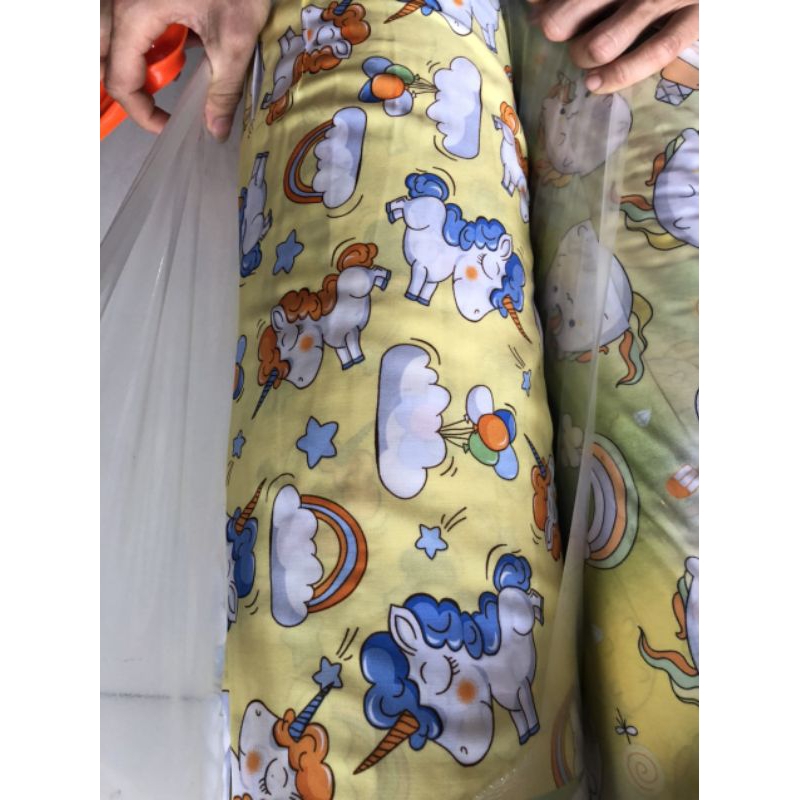 Vải tole lanh loại 1, thấm hút mồ hôi, mặc mát. may đồ bộ, váy ngủ và quần áo trẻ em