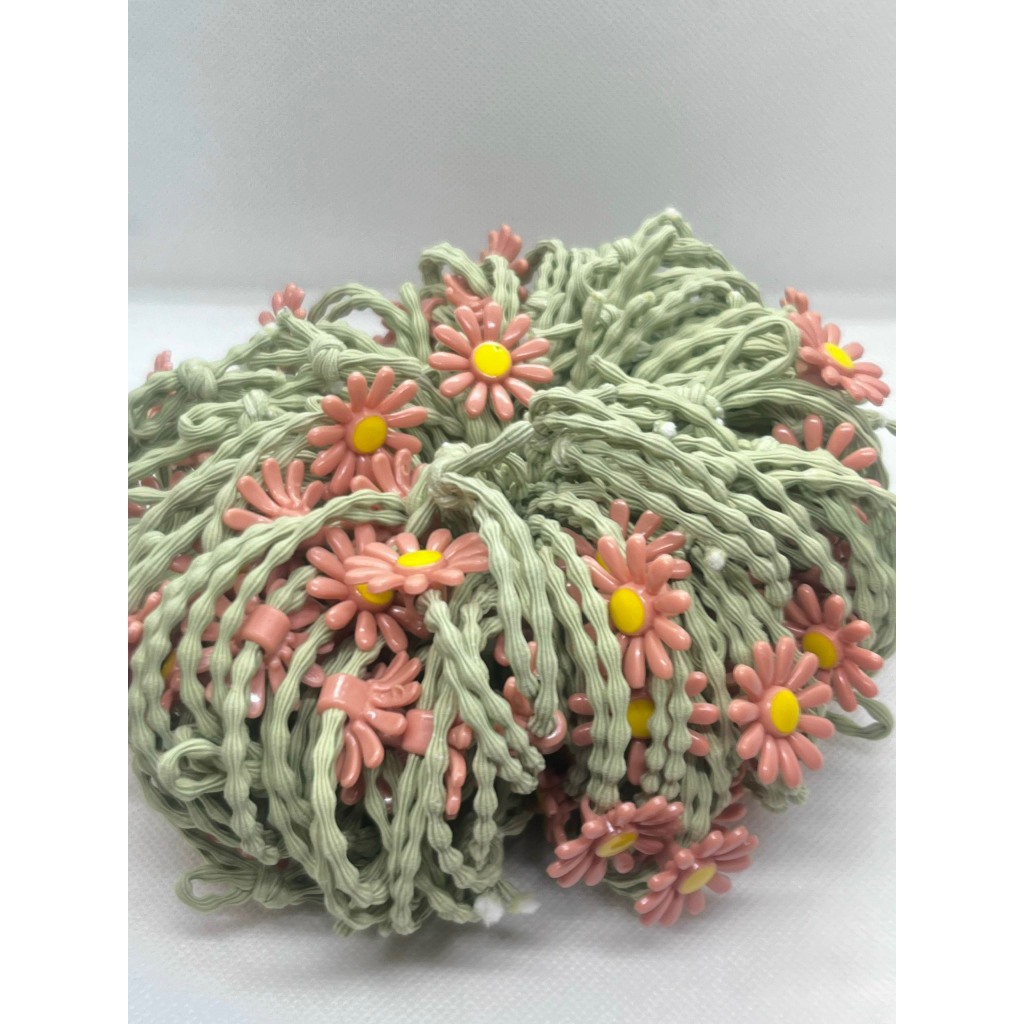 Dây buộc tóc hàn quốc hoa cúc đẹp dễ thương