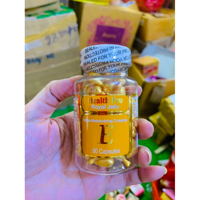 Vitamin E vàng mỹ chuẩn xịn dùng thoa ngoài tính viên