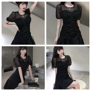 Đầm bigsize phối lưới đi tiệc 55-90ký