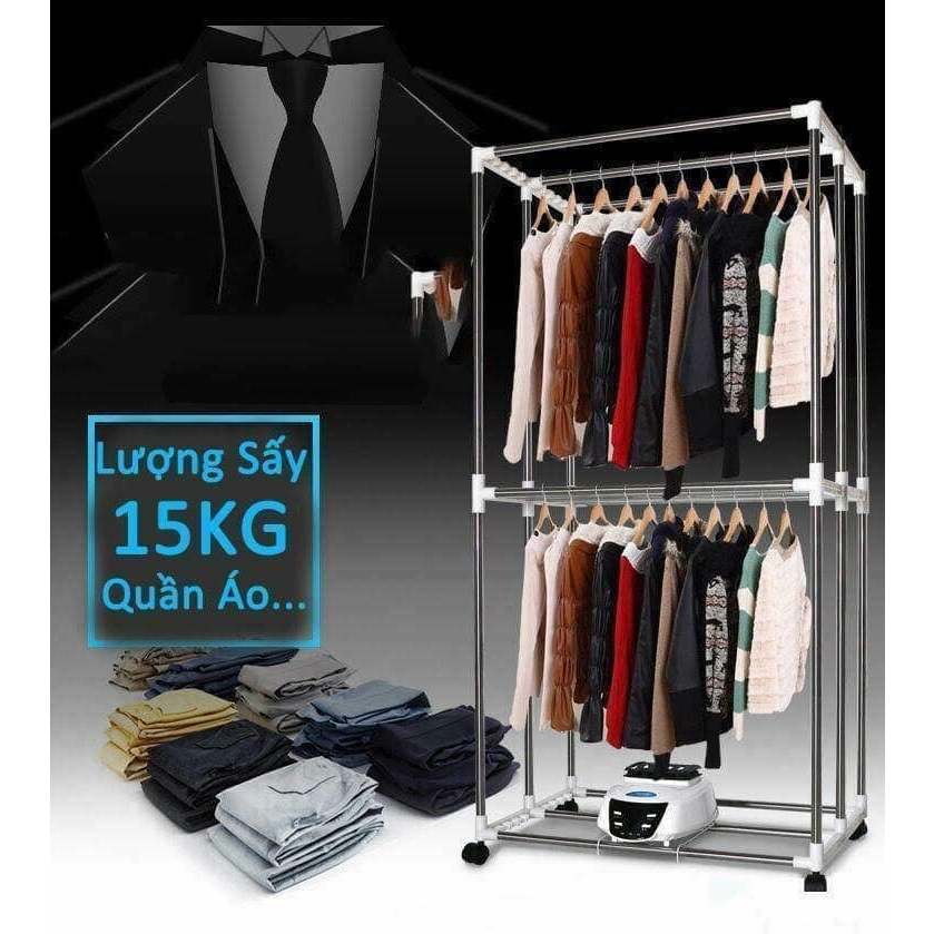 Tủ Sấy Quần Áo Khử Khuẩn Khô Nhanh Có Điều Khiển Bảo Hành 12 Tháng NIMAL STORE