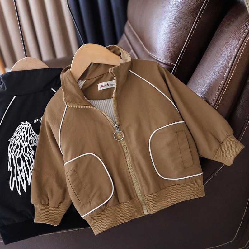 Áo khoác kaki  hàn quốc cho bé trai