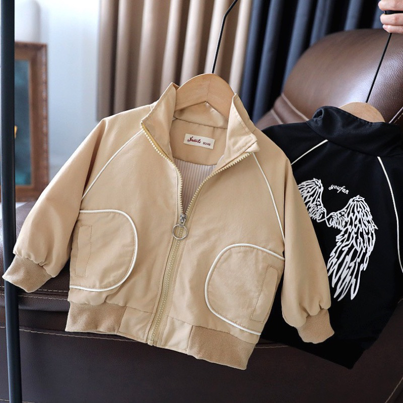 Áo khoác kaki  hàn quốc cho bé trai