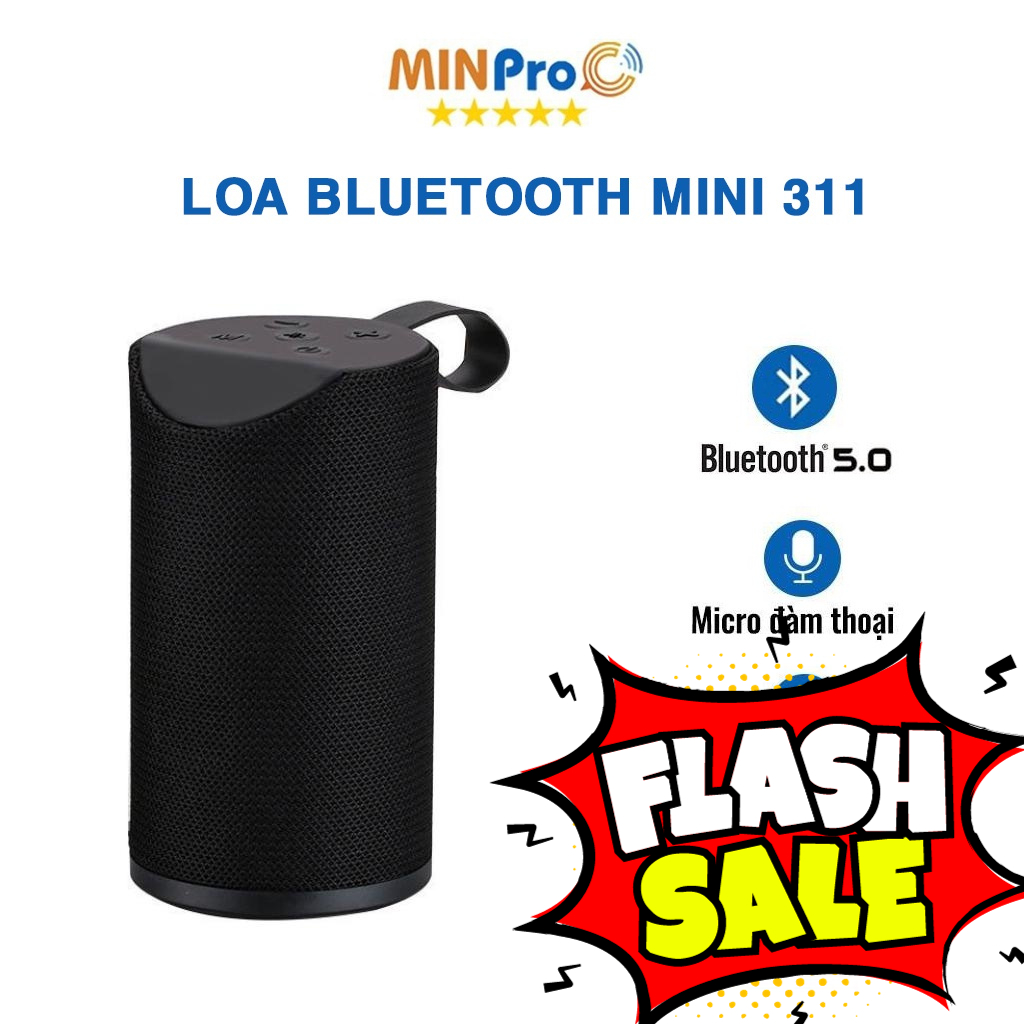 Loa bluetooth mini CHARGE 311 không dây, nghe nhạc, giá rẻ, âm thanh chất lượng MINPRO