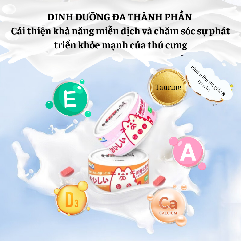 Pate lon Neeka súp gà - thơm ngon, bổ dưỡng, bổ sung nước cho mèo