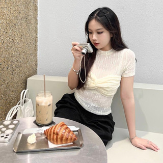 Áo kiểu lưới thêu hoa - Terri Top | NALA Studio