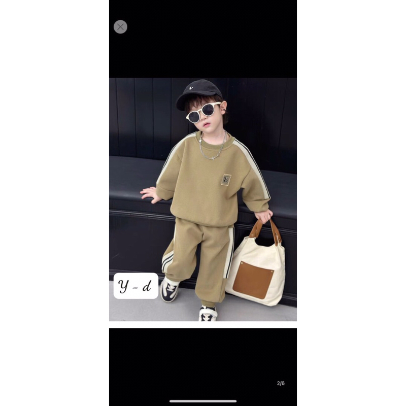 Bộ nỉ bé trai 11-24kg