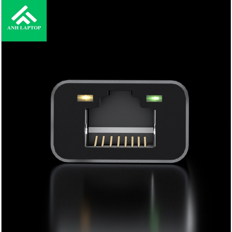 Bộ chia TypeC ra USB 3.0, VGA 1920x1080 @60Hz. Chính hãng LENOVO