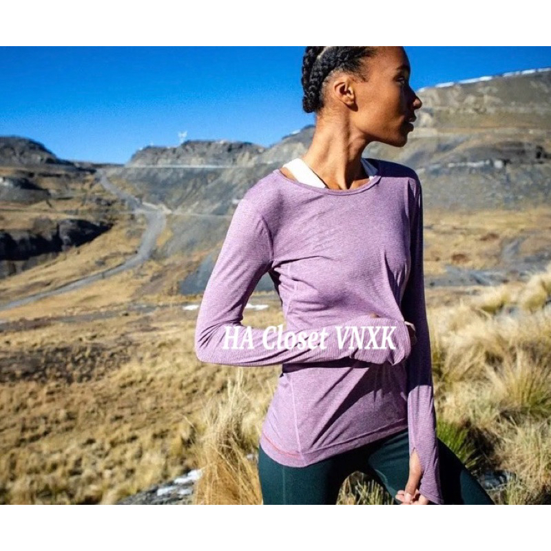 Áo Thể Thao Dài Tay G@P FiT Xỏ Ngón Tay
