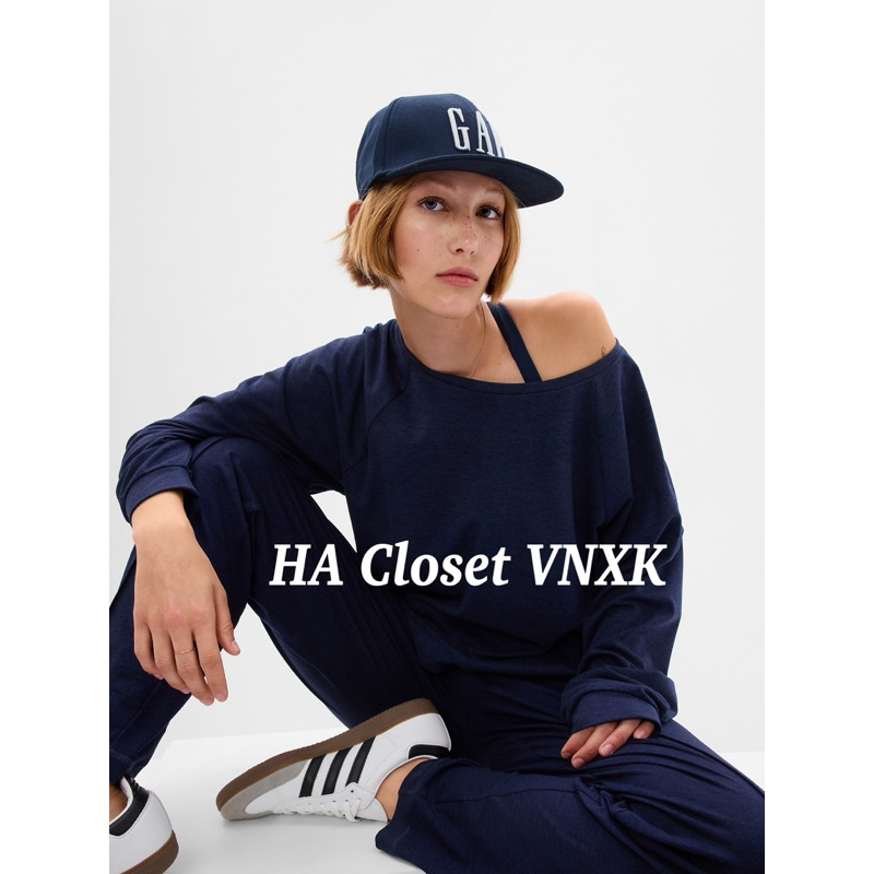 Áo Thể Thao Dài Tay G@P FiT Xỏ Ngón Tay