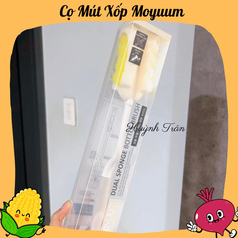 CỌ MÚT XỐP BỌT BIỂN MOYUUM SIÊU BỀN