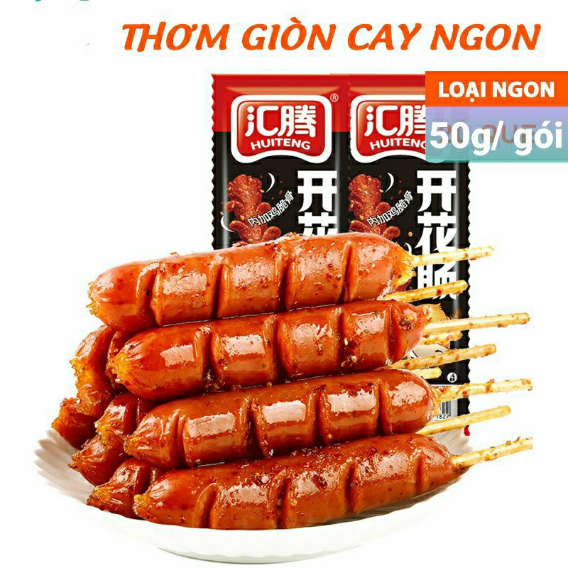 Sỉ Bịch 20 Chiếc Xúc Xích Xiên Que Nướng BBQ Màu Đen Gói To 1Kg  | Bách Hóa Pola