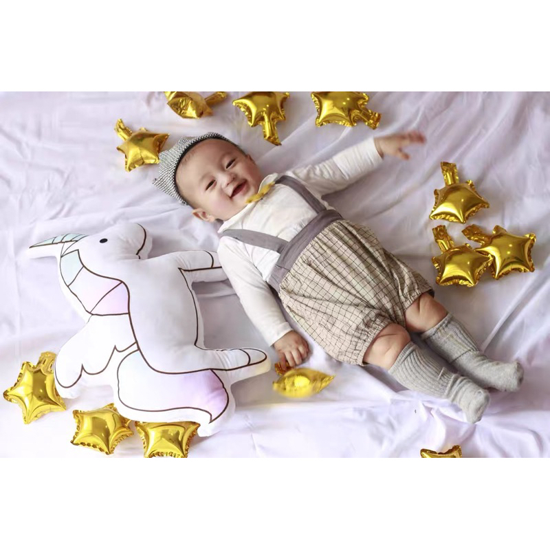 Set công tử kèm vương miện cho bé phong cách HQ qccc