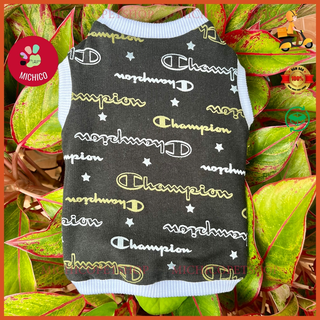 Áo Cho Chó Mèo 3 Lỗ Vải Cotton– Áo 3 Lỗ Cho Thú Cưng Đủ Size